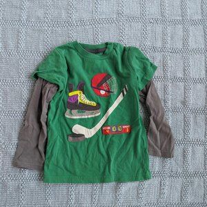 Mini Boden Hockey LS Shirt